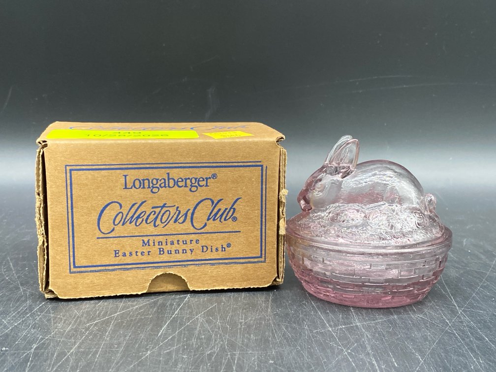 Longaberger Collector's Mini Easter Bunny Dish