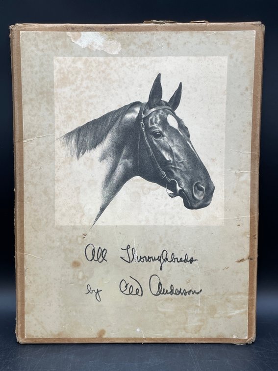 1948 "All Thoroughbreds" Equestrian Art Portfolio
