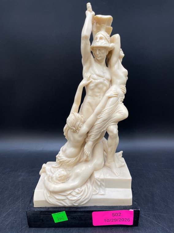 (A. Santini) Replica Achilles Statue