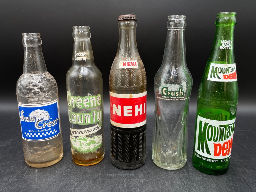 Vintage Soda Bottles