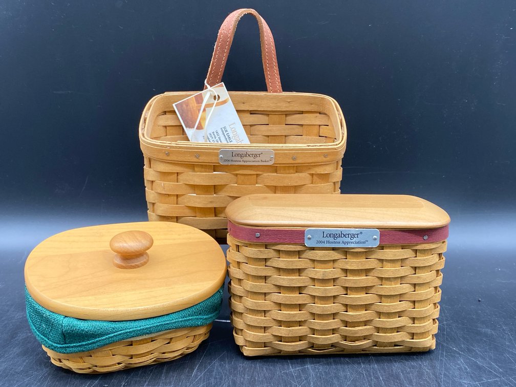 Longaberger Hostess Appreciation Baskets