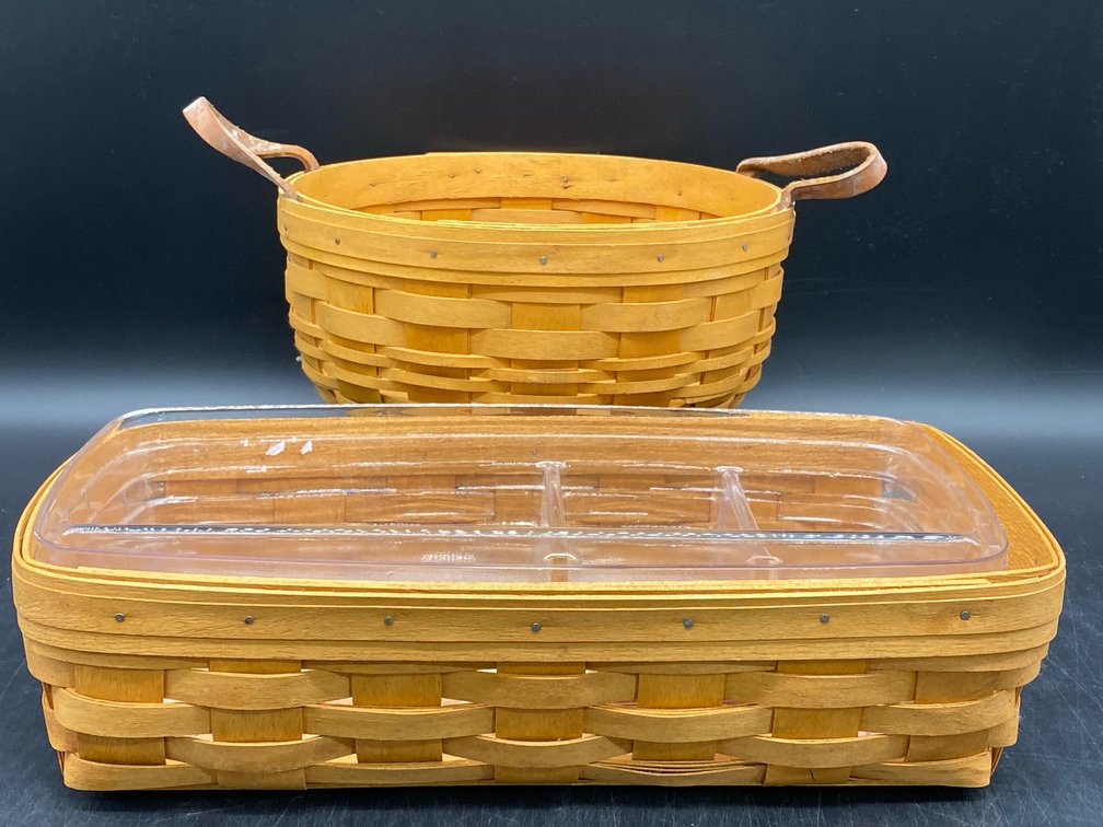 Longaberger Handwoven Accent Baskets
