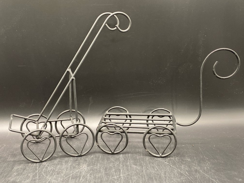 Heart Themed Plant/Basket Carts