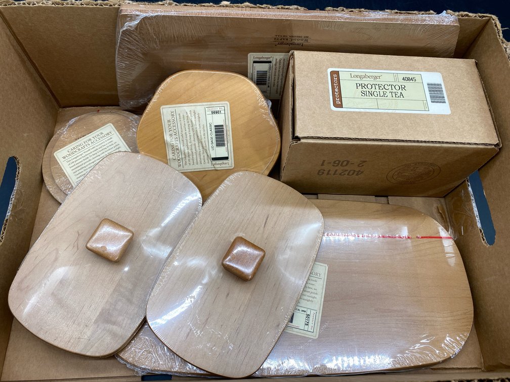 Longaberger Wood & Plastic Accessories