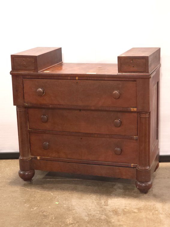 Empire Dresser w Glove Boxes