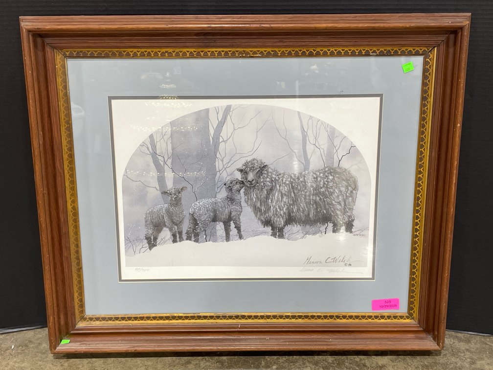 Geneva C. Welch Framed Winter Print