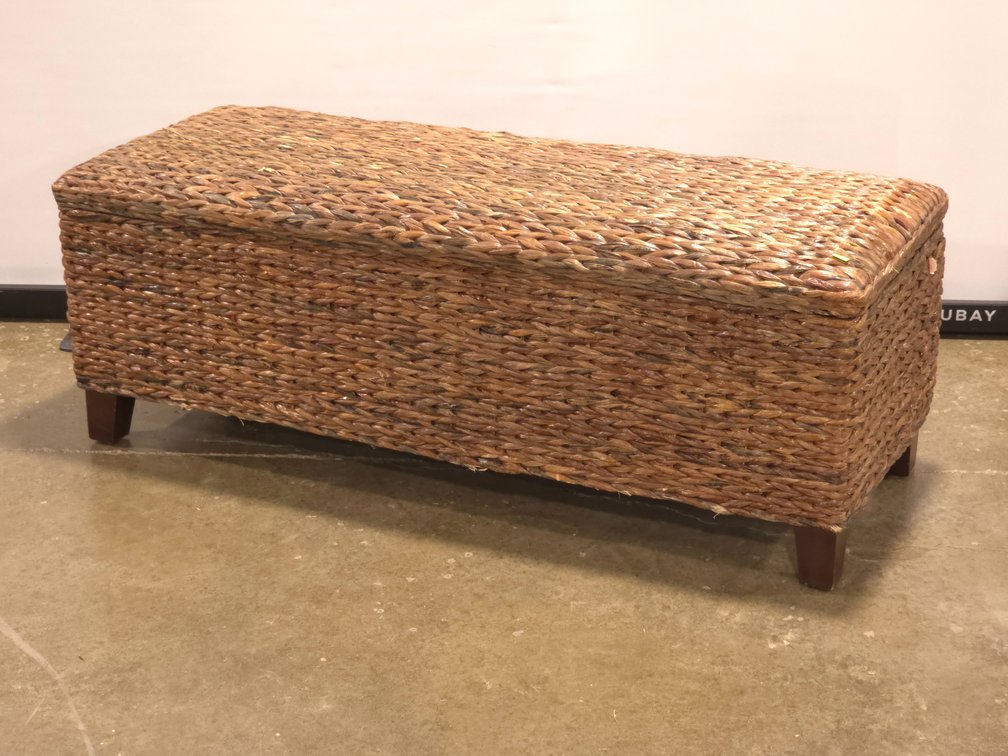 Seagrass Wicker Storage Trunk