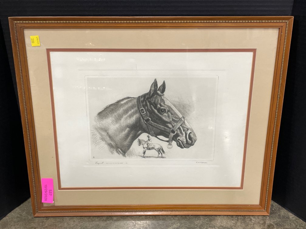 Reinhold Palenske Equestrian Print