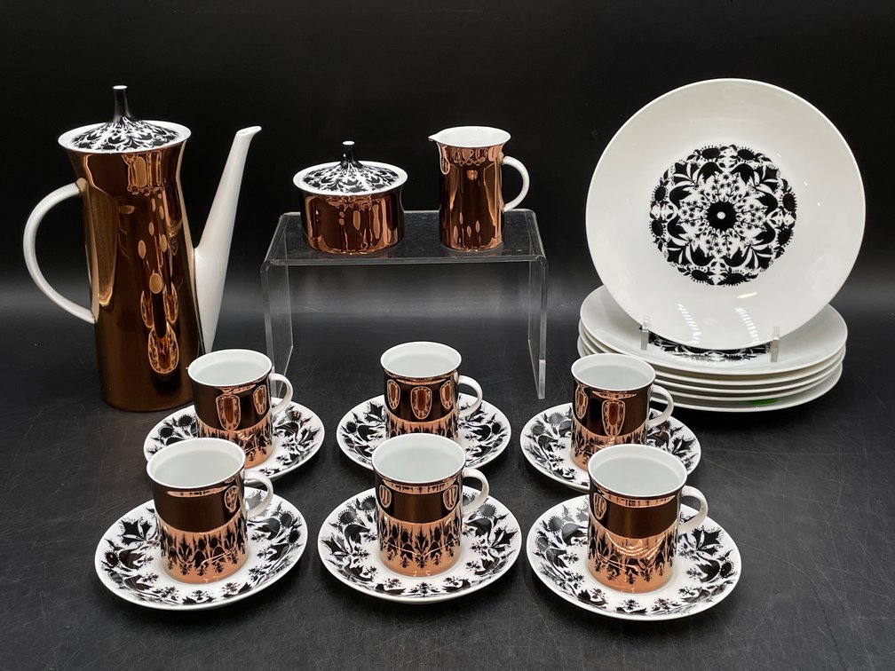 Rosenthal "Hilton" Demitasse and Dessert Set