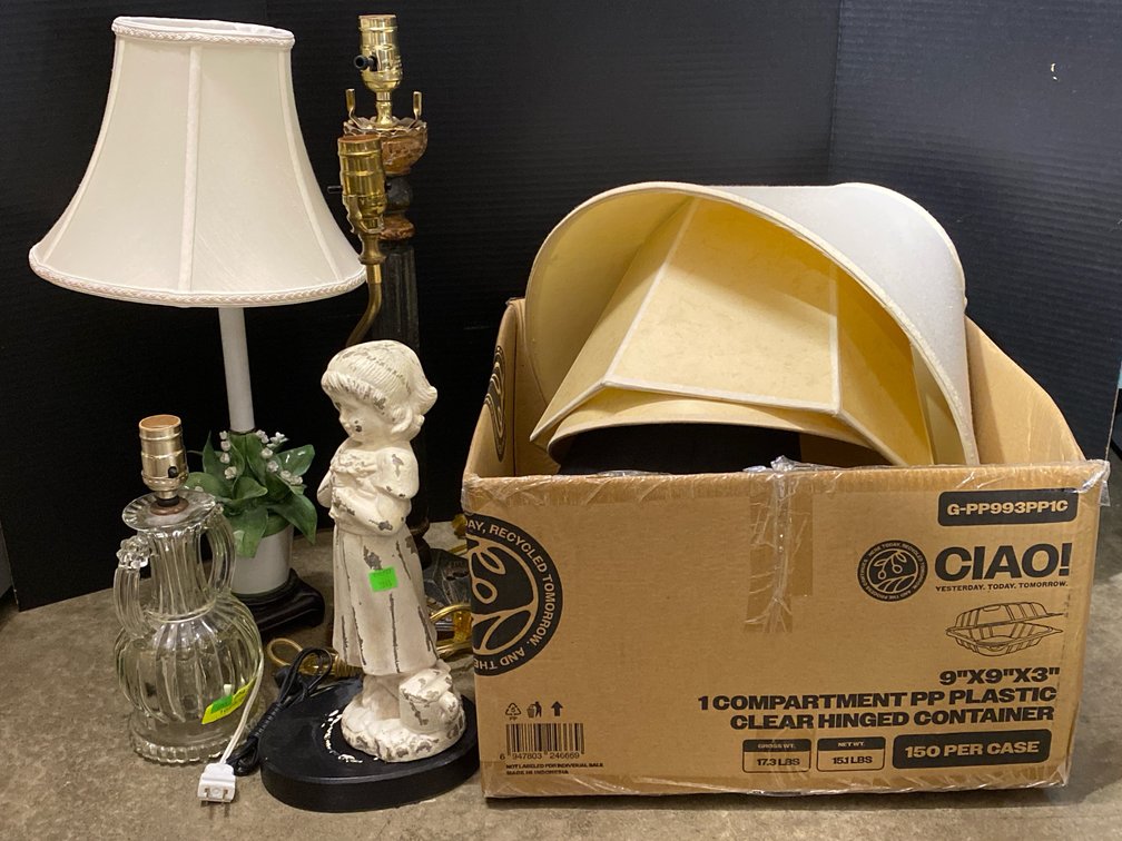 Lamp and Shade Grouping