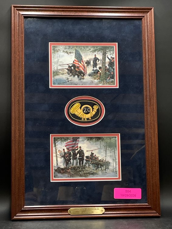 Chamberlain at Gettysburg Civil War Art