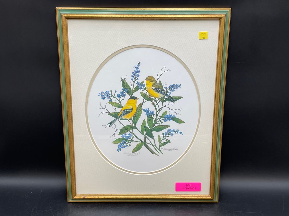 Goldfinches Limited Edition Print