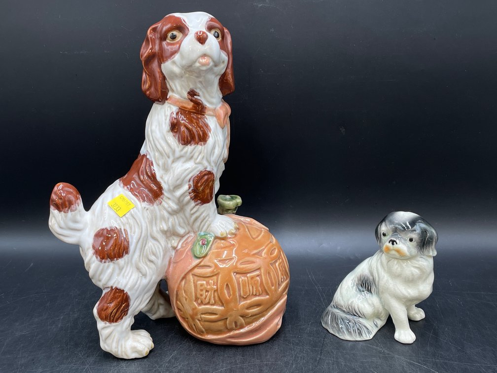 Ceramic Dog Figurines