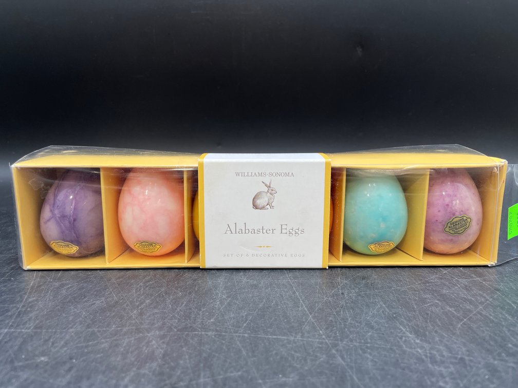 Williams-Sonoma Alabaster Eggs