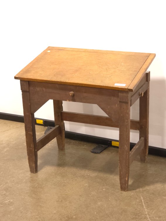 Vintage Handmade Drafting Table