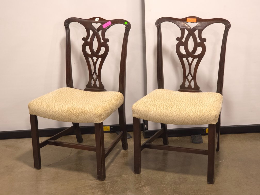 Chippendale Side Chair Duo