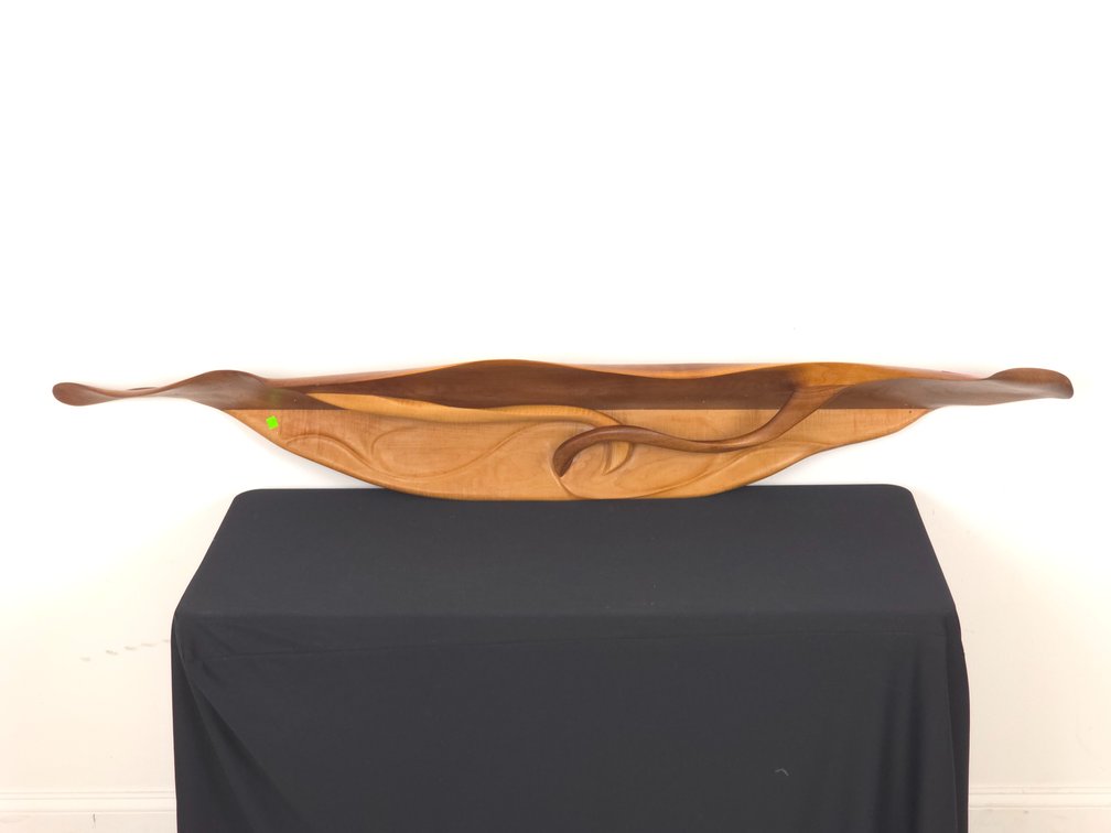 Eastern Woodworks Sculptural Mantle Shelf