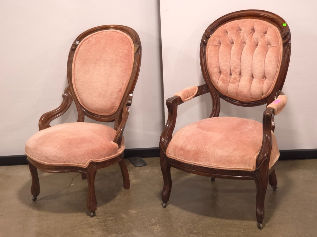 Victorian Chair Duo