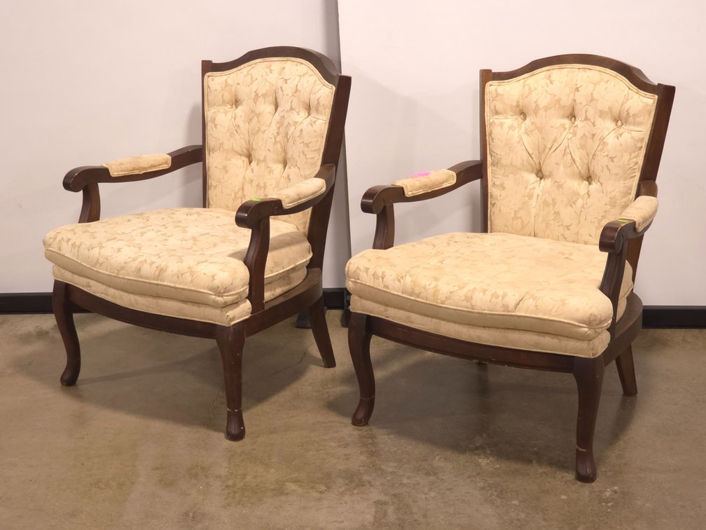 Bergere Armchair Duo