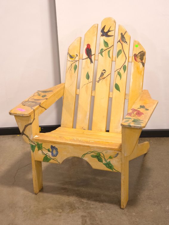 Painted Adirondack Chair