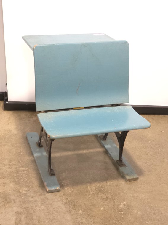 Painted Schoolhouse Desk