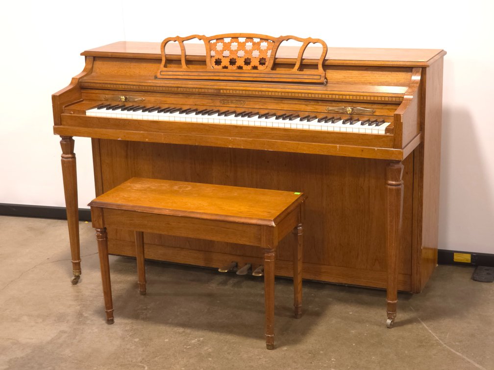 Jonas Chickering Upright Piano