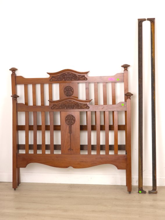 Art Nouveau Bed Frame