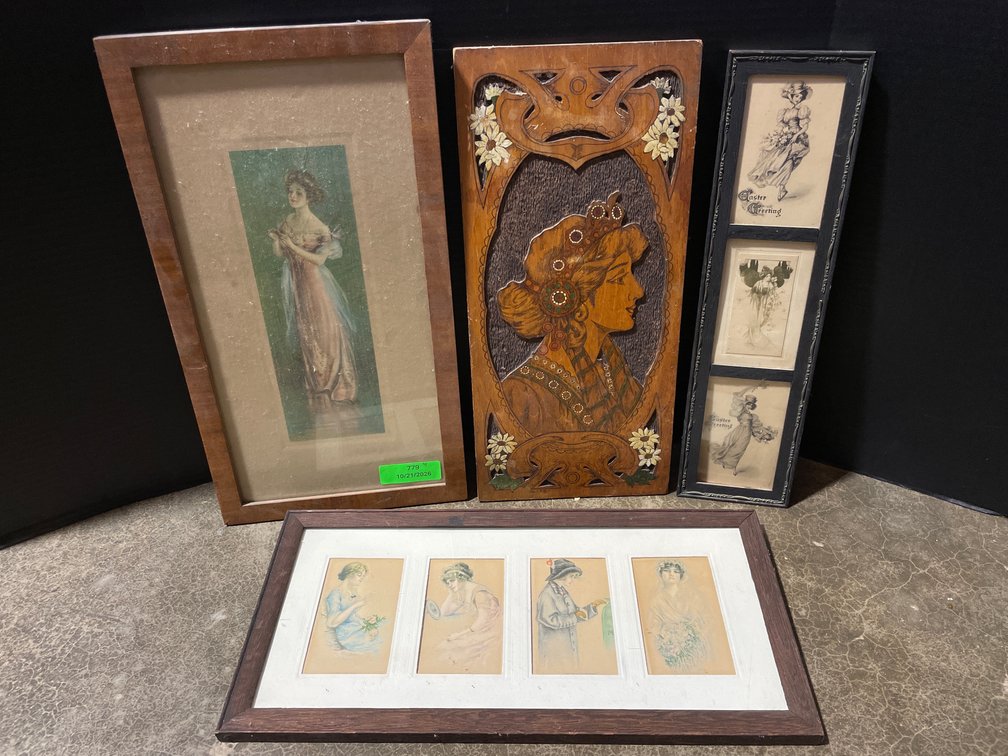 Female Portrait Wall Hangings