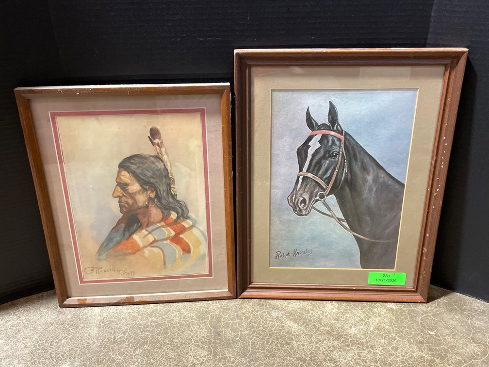 Western Themed Framed Prints