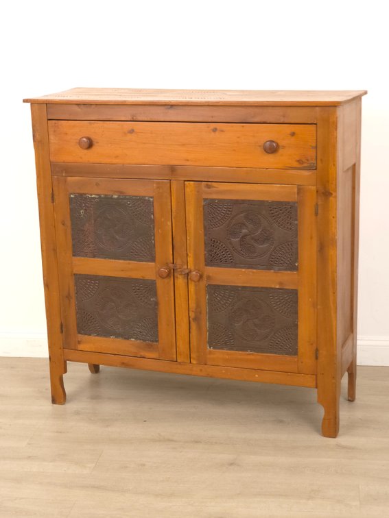 19th c. Pine Pie Safe