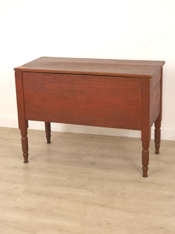 19th c. Footed Blanket Chest