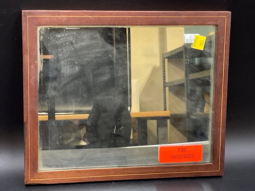 Wood Framed Accent Mirror