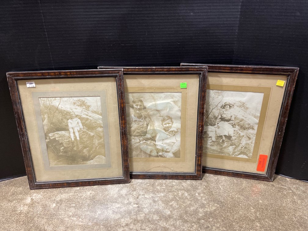 Vintage Framed Photographs