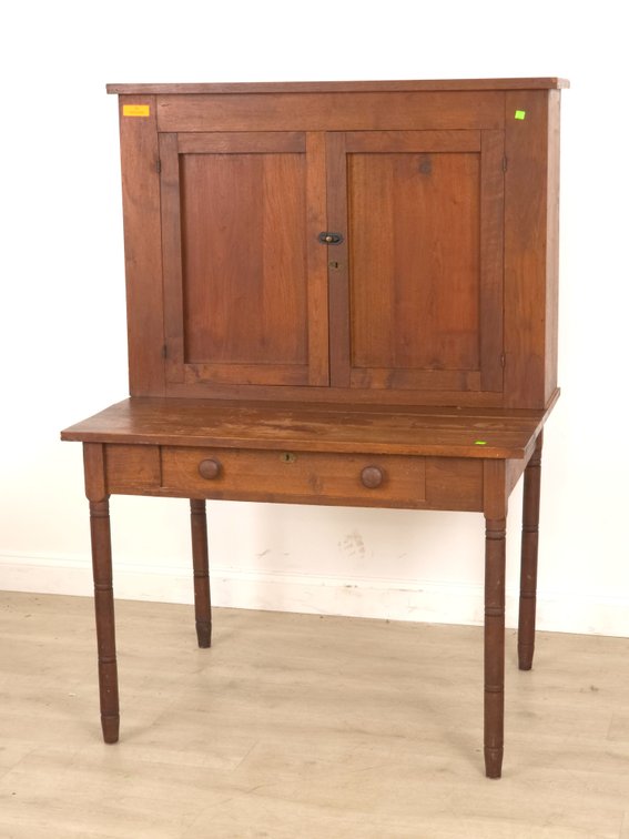 19th c. Walnut Plantation Desk