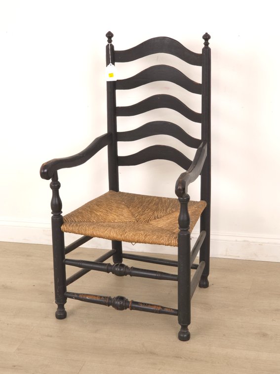 18th c. New England Great Chair