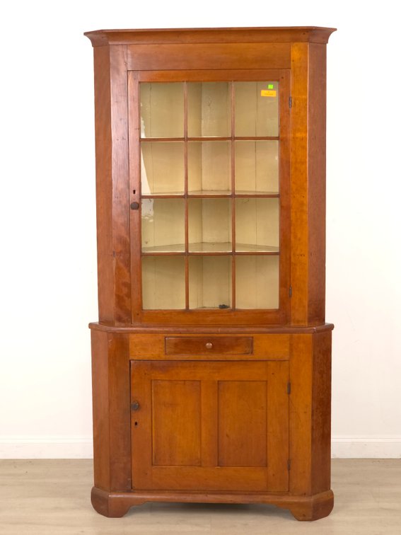 Early Cherry Corner Cupboard