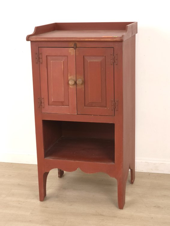 Petite Painted Media Cabinet