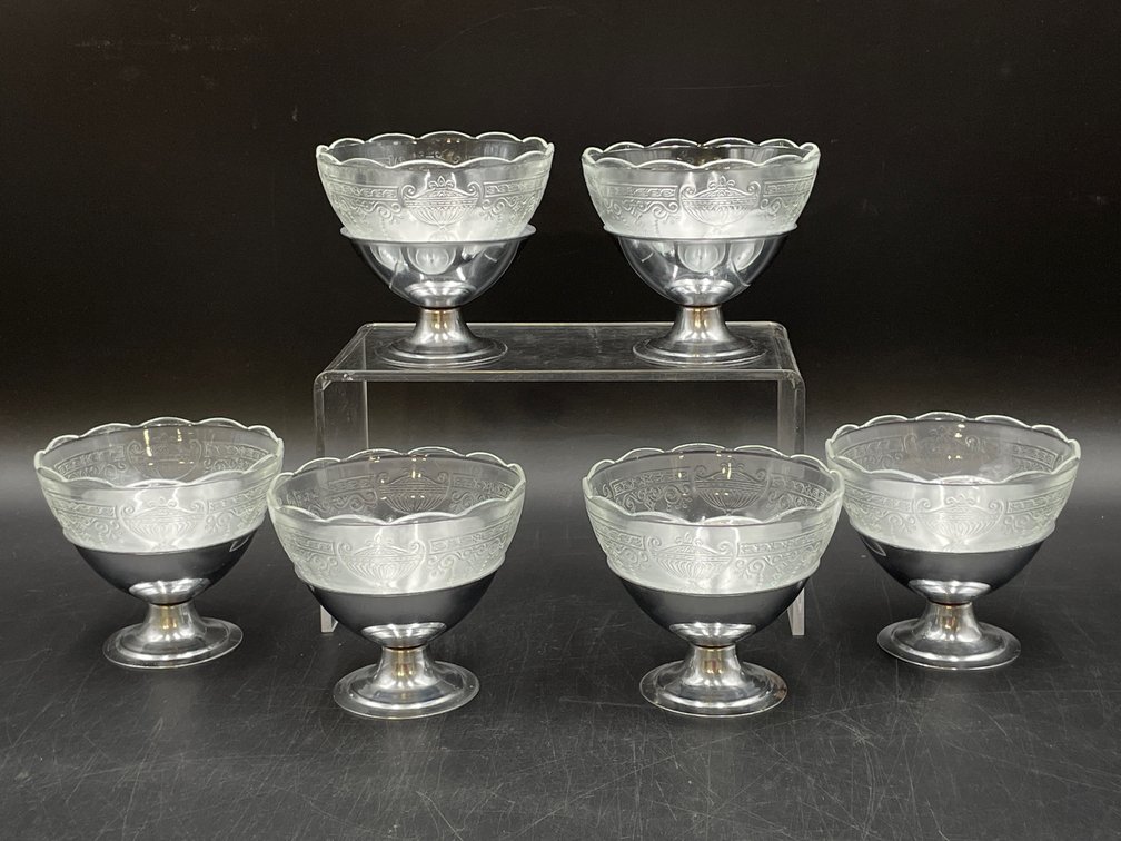 Clear Glass Sherbet Cups