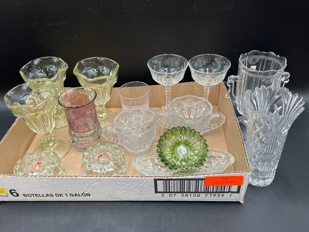 Glass Dishes & Decor