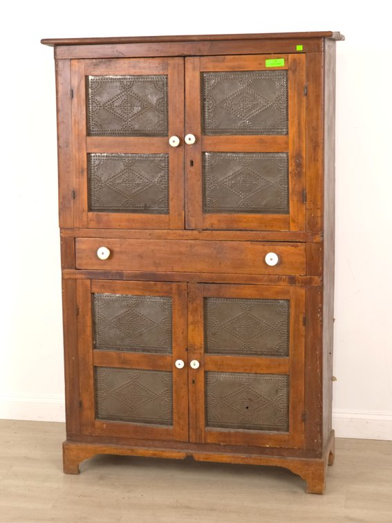 Repurposed Pass Through 19th c. Pie Safe