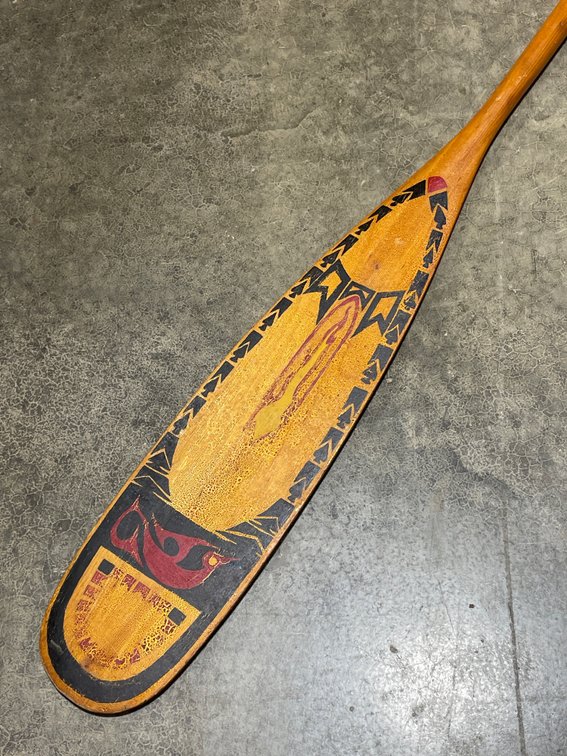 Painted Wooden Paddle