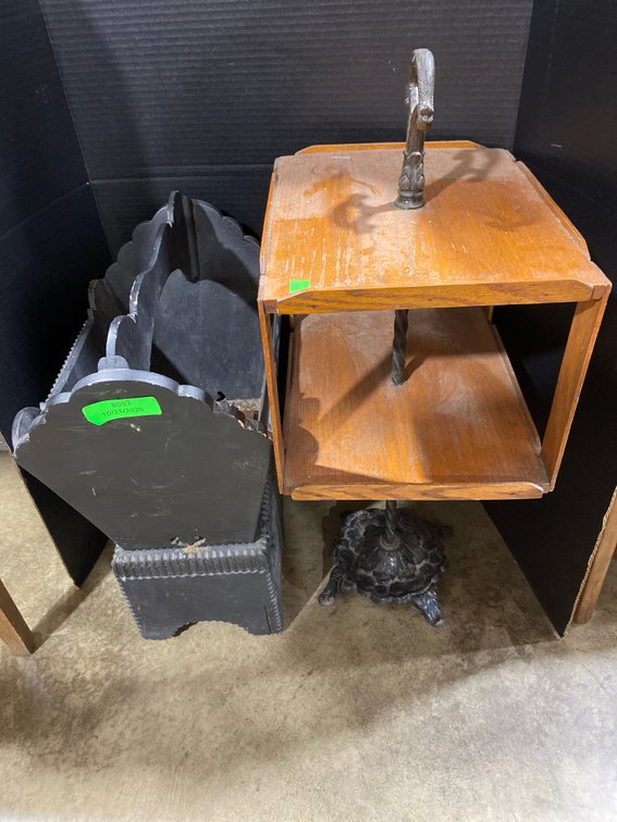 Magazine Rack & Table