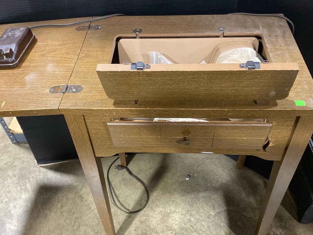 Wooden Sewing Table
