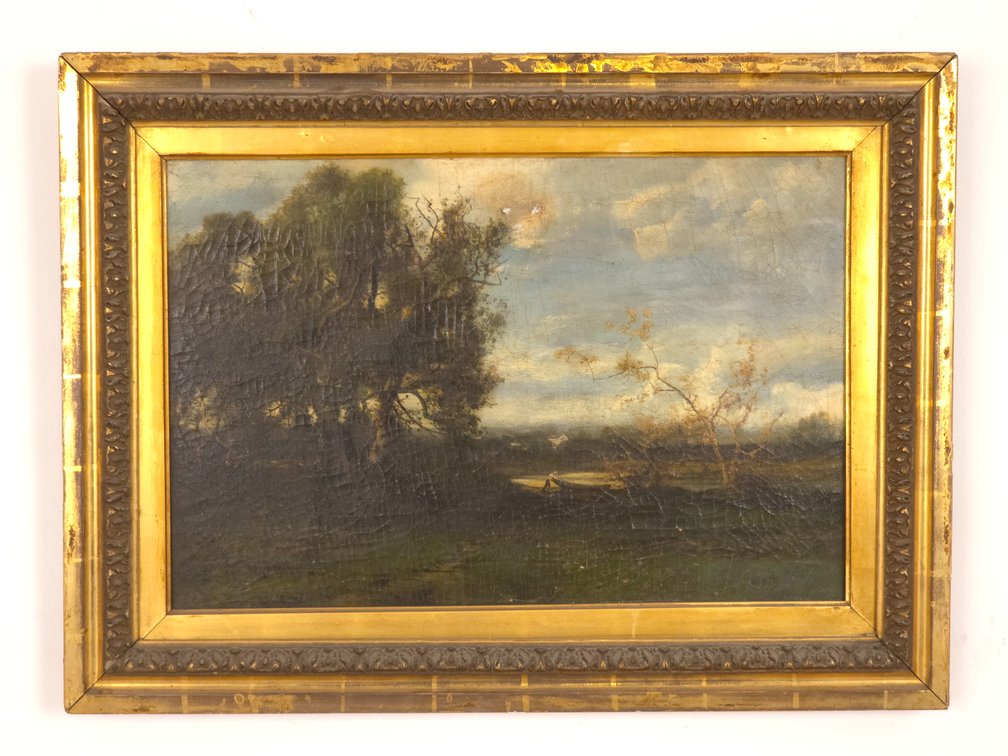 American or European School (19th Century) Landscape Painting
