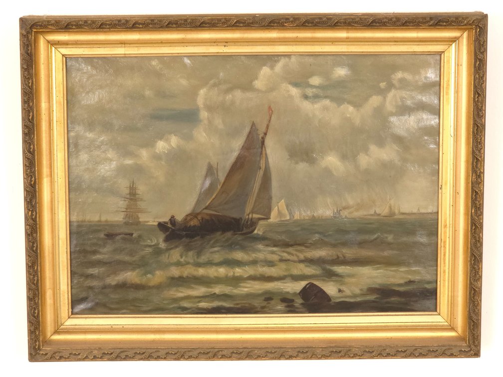 American School (Early 20th Century) Nautical Scene