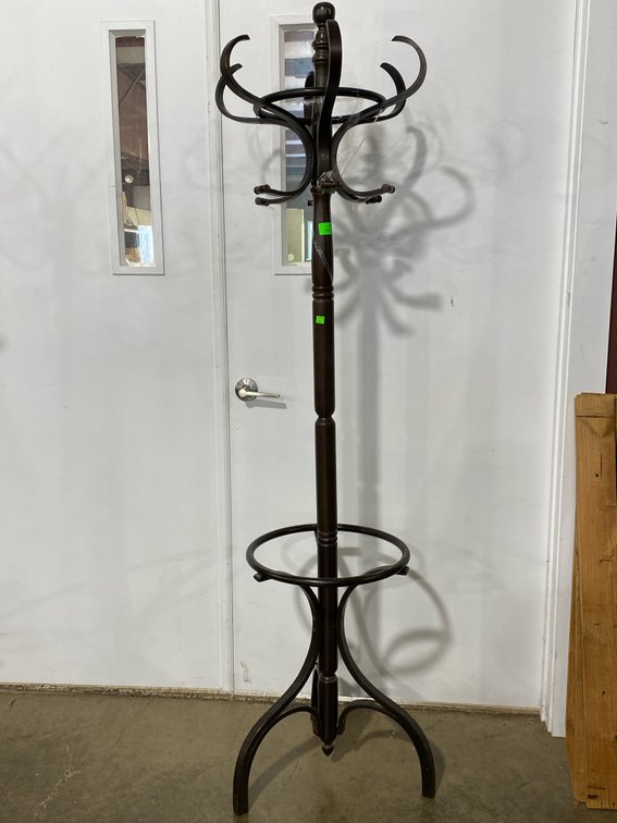Wooden Hall Tree