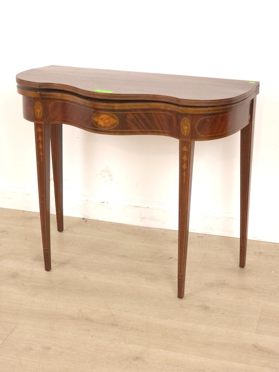 Mahogany Game Table