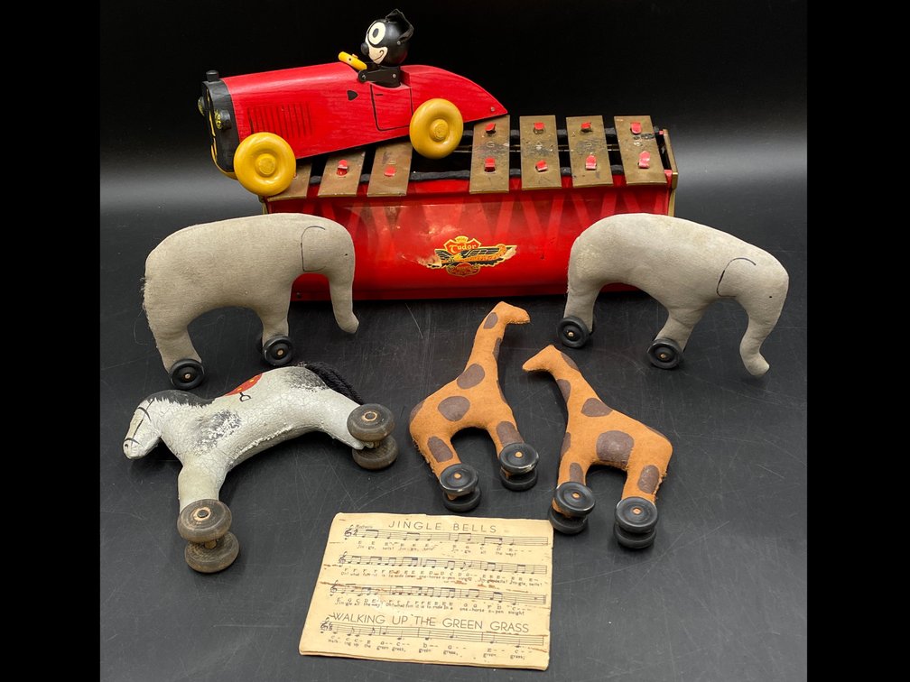 Vintage Xylophone & Toys