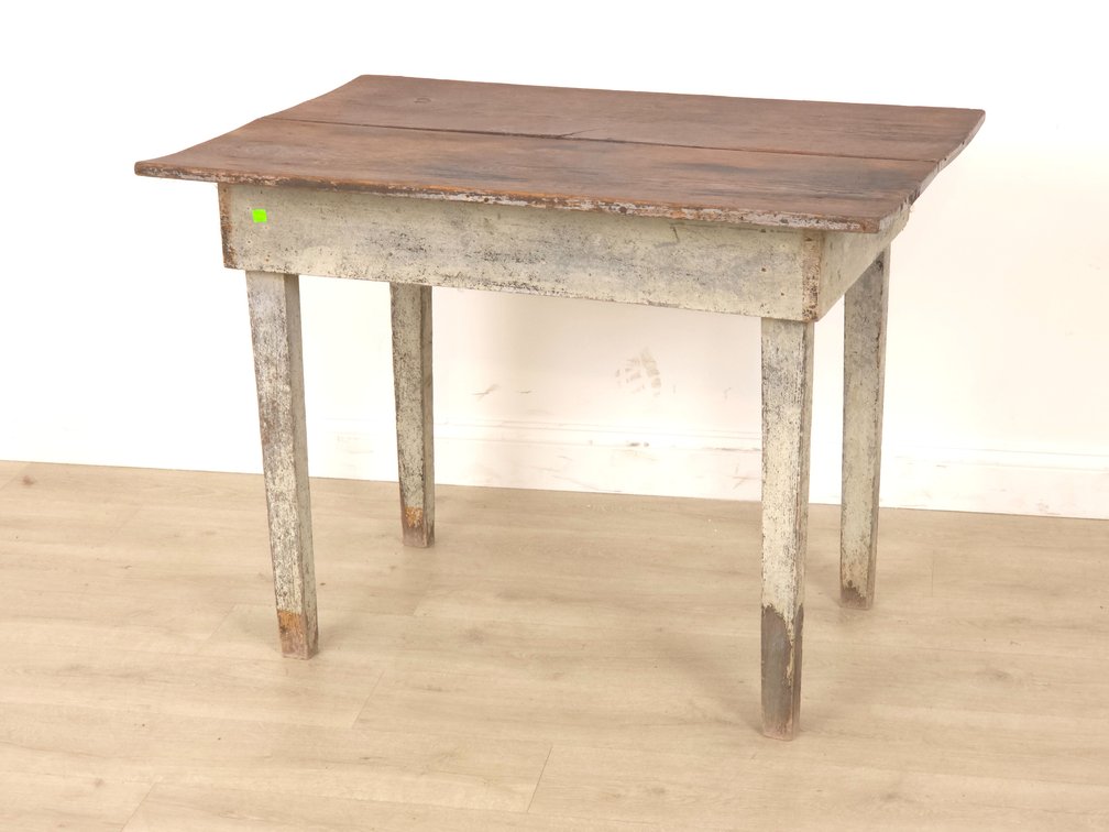 Painted Country Work Table