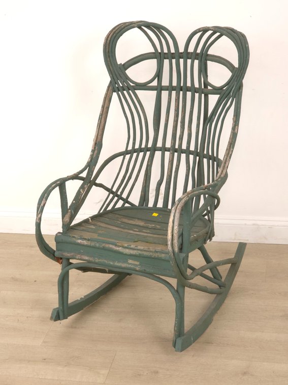 Painted Adirondack Rocker